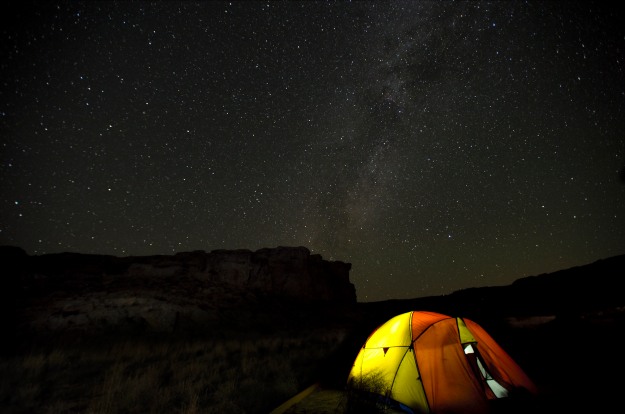 Nightlife in Chaco Canyon